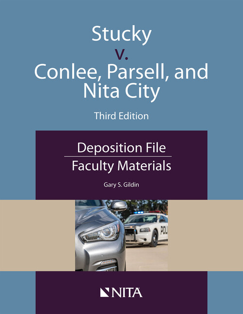 Stucky V Conlee, Parsell, And Nita City: Deposition File, Faculty Material…
