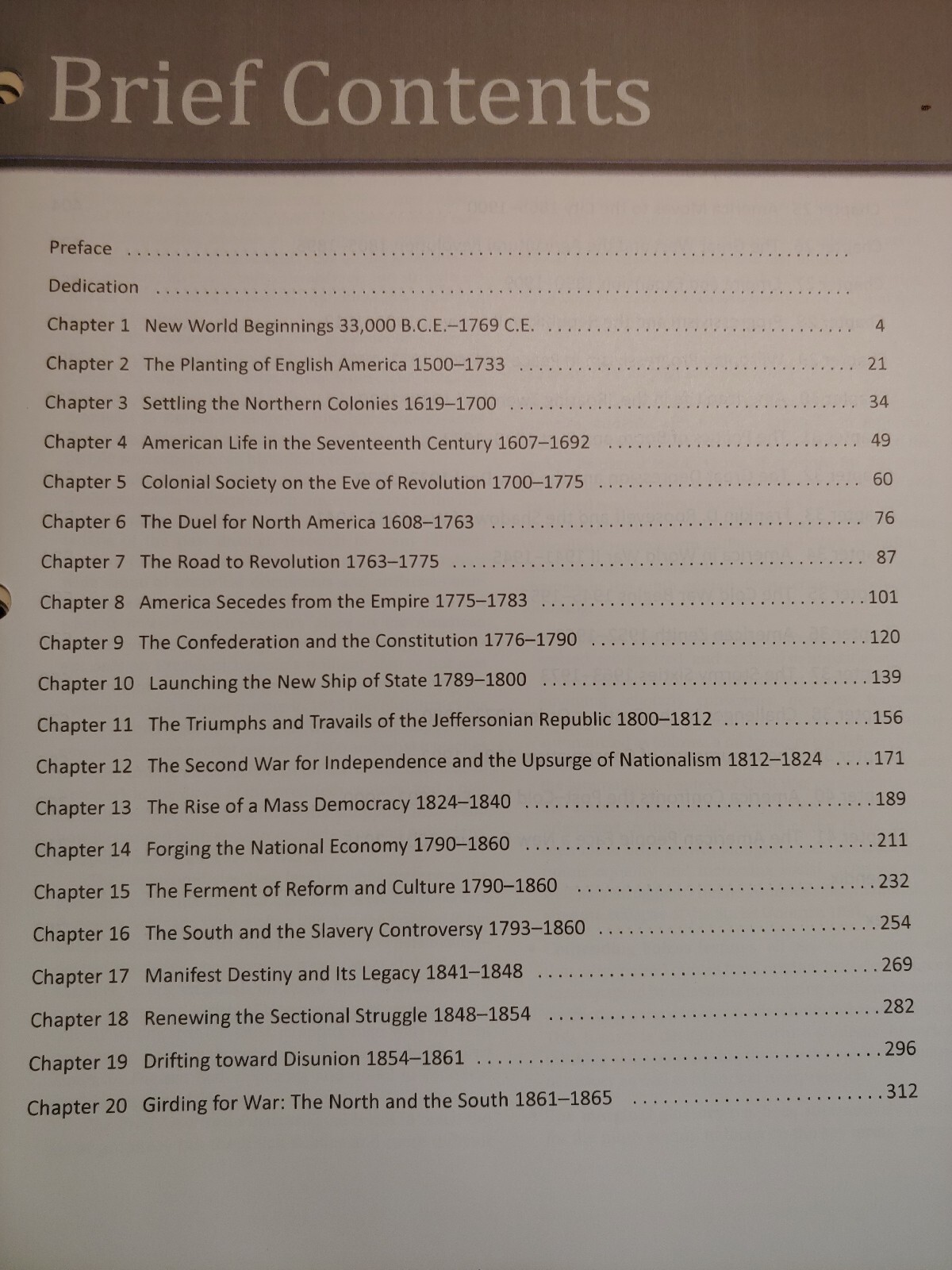 9780357049006 The Brief American Pageant 9th edition used book and new code