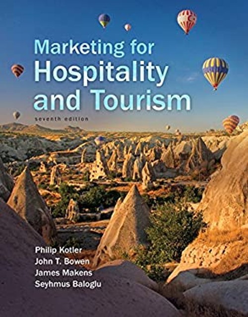 Marketing for Hospitality and Tourism Hardcover