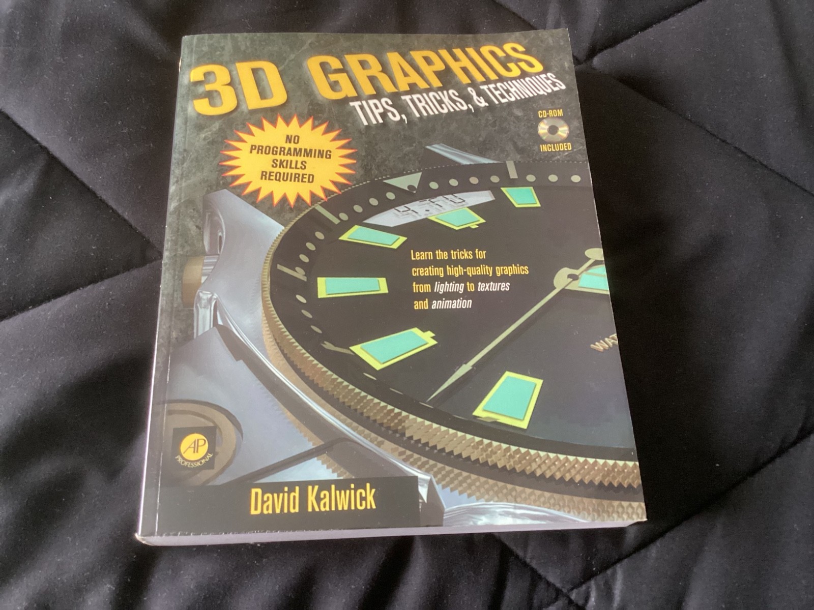 3D Graphics: Tips, Tricks,&Techniques, (1996), by David Kalwick with New CD- Rom
