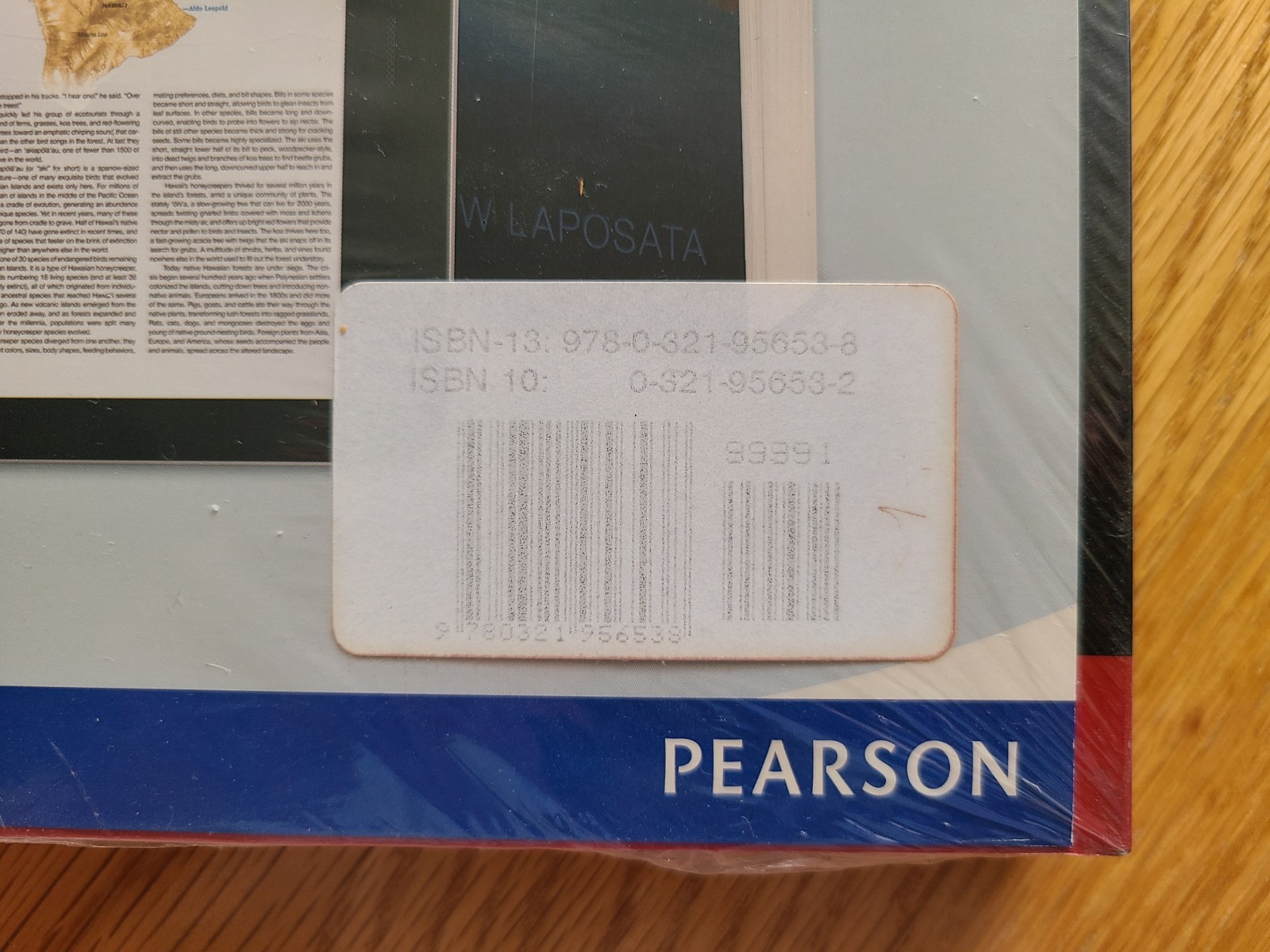 Environment : The Science Behind the Stories – 5th Edition by Withgott – SEALED