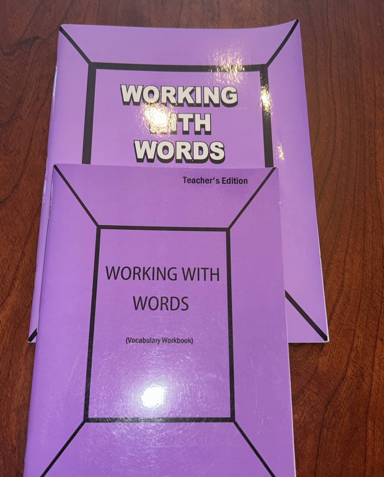 WORKING WITH WORDS Vocabulary Workbook SET / Pathway Publishers