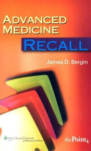Advanced Medicine Recall (Recall Series), , 9780781776295