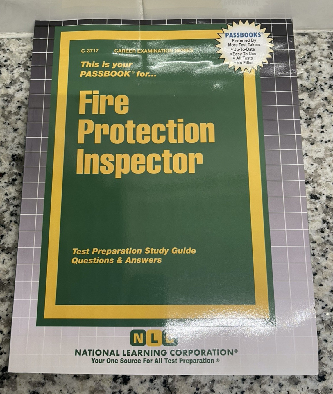 Fire Protection Inspector Paperback Book Brand New ~ Fast Shipping
