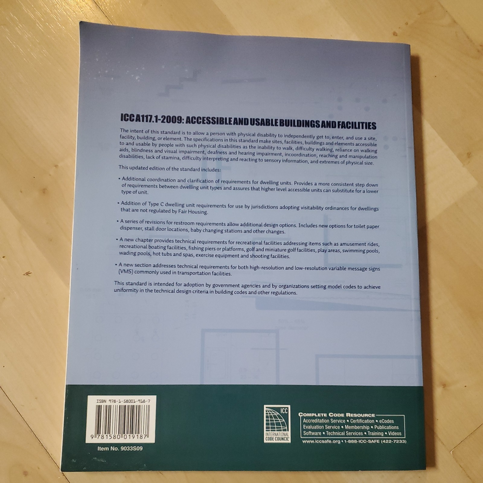 ICC A117.1 2009 Accessible and Usable Buildings and Facilities (Internati – GOOD