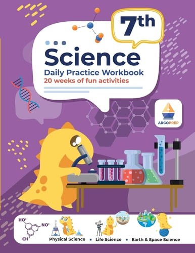 7th Grade Science: Daily Practice Workbook 20 Weeks of Fun … (paperback)