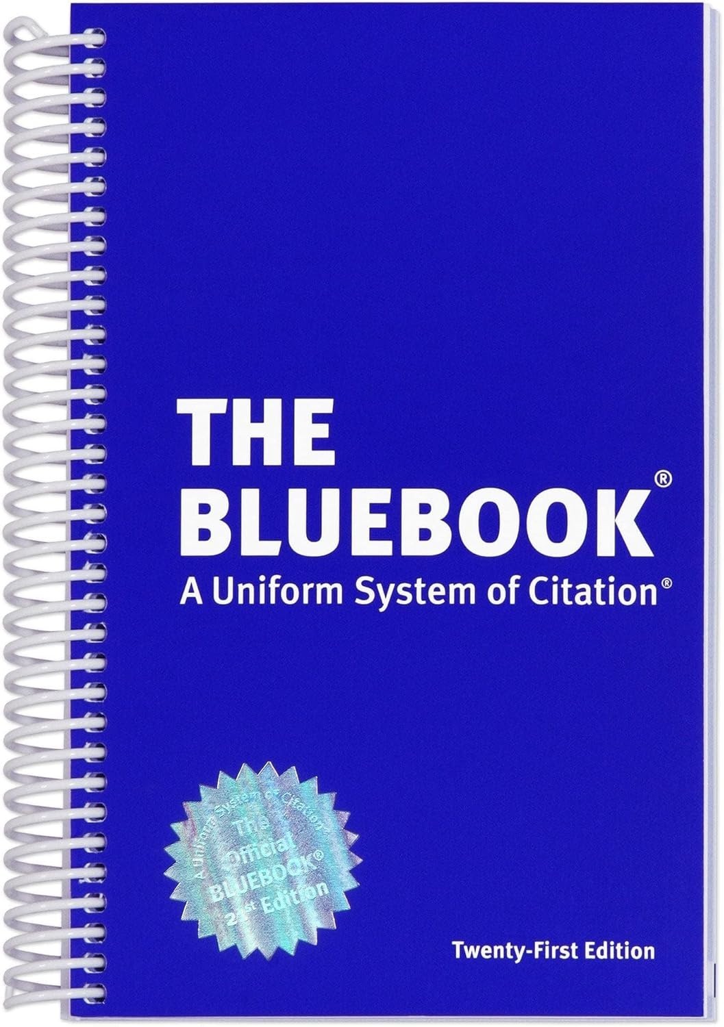 The Bluebook – A Uniform System Of Citation: 21st Edition Spiral Bound free ship