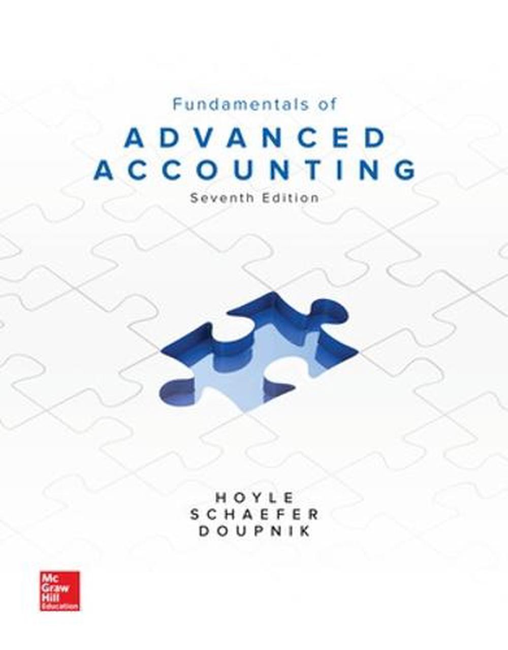 Fundamentals of Advanced Accounting by Joe Ben Hoyle (English) Hardcover Book