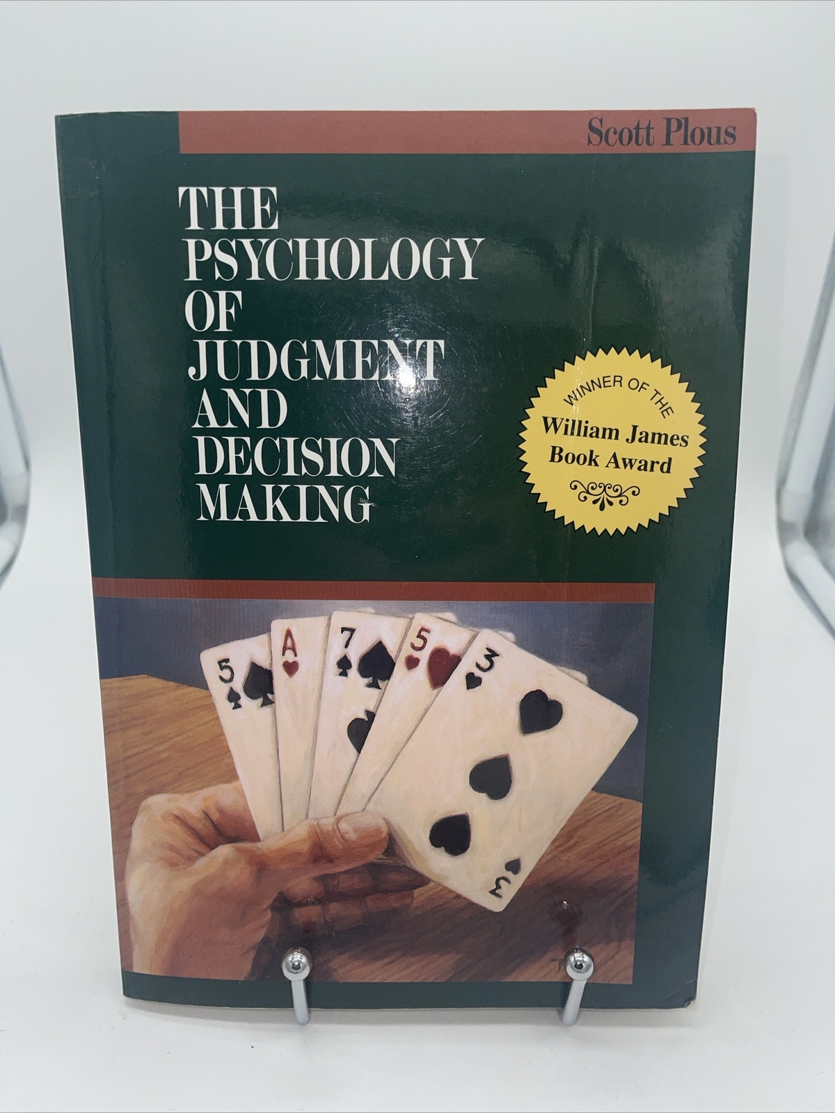The Psychology of Judgment and Decision Making by Scott Plous (1993, Trade…