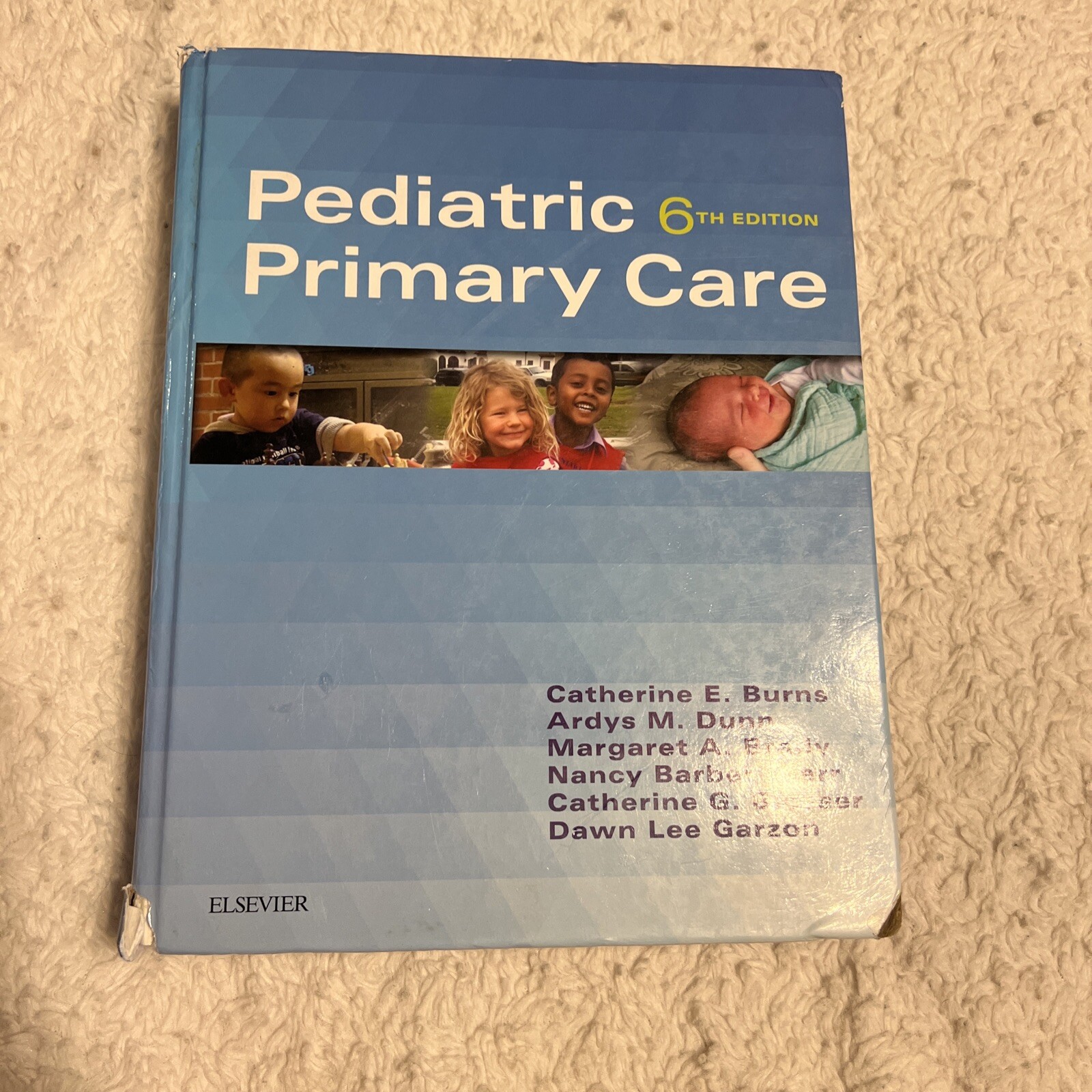 Pediatric Primary Care 6th Ed. Hardcover Book 2017 Burns Dunn Brady Elsevier