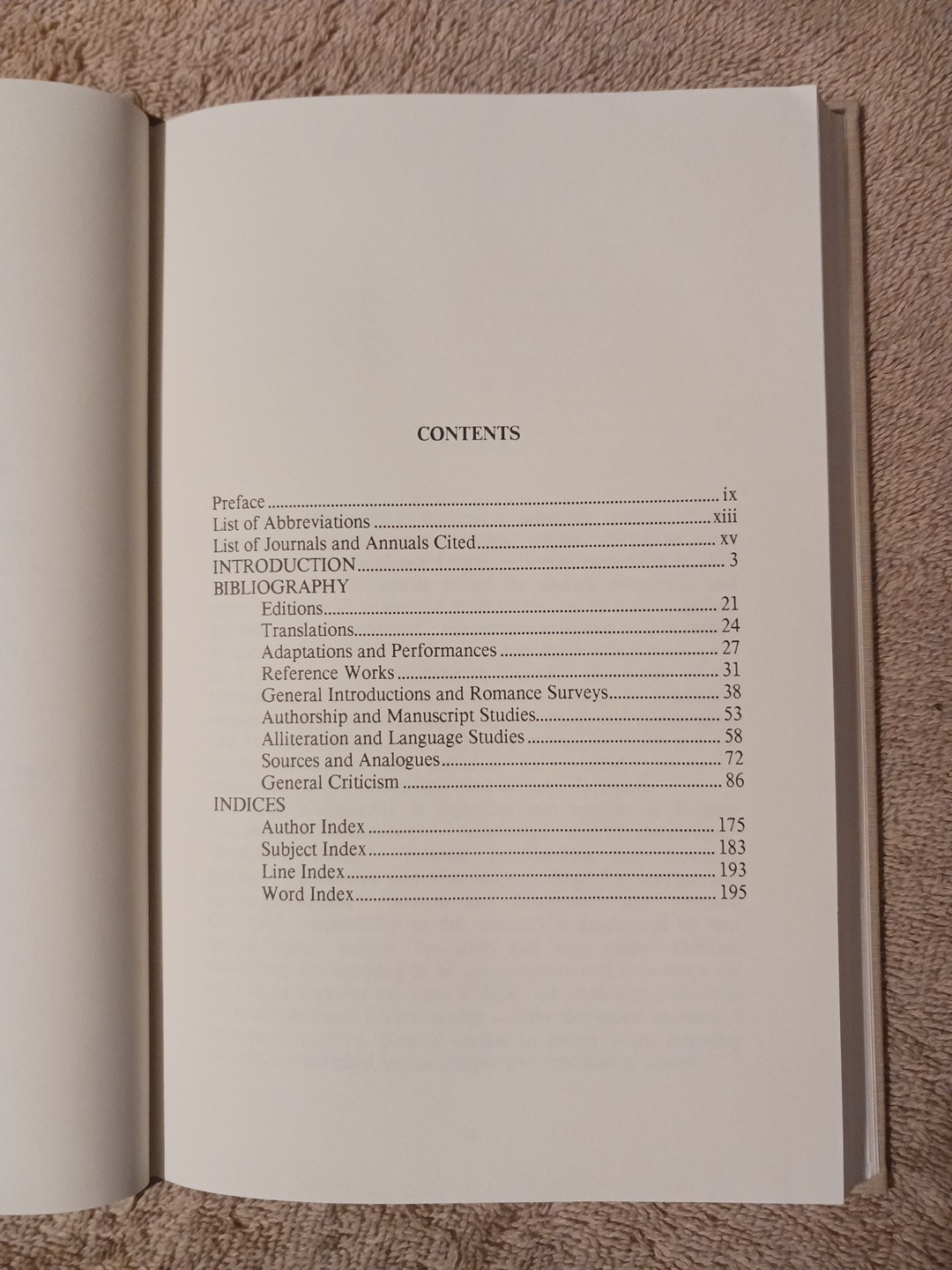 Sir Gawain and the Green Knight : A Secondary Bibliography, 1978-1989