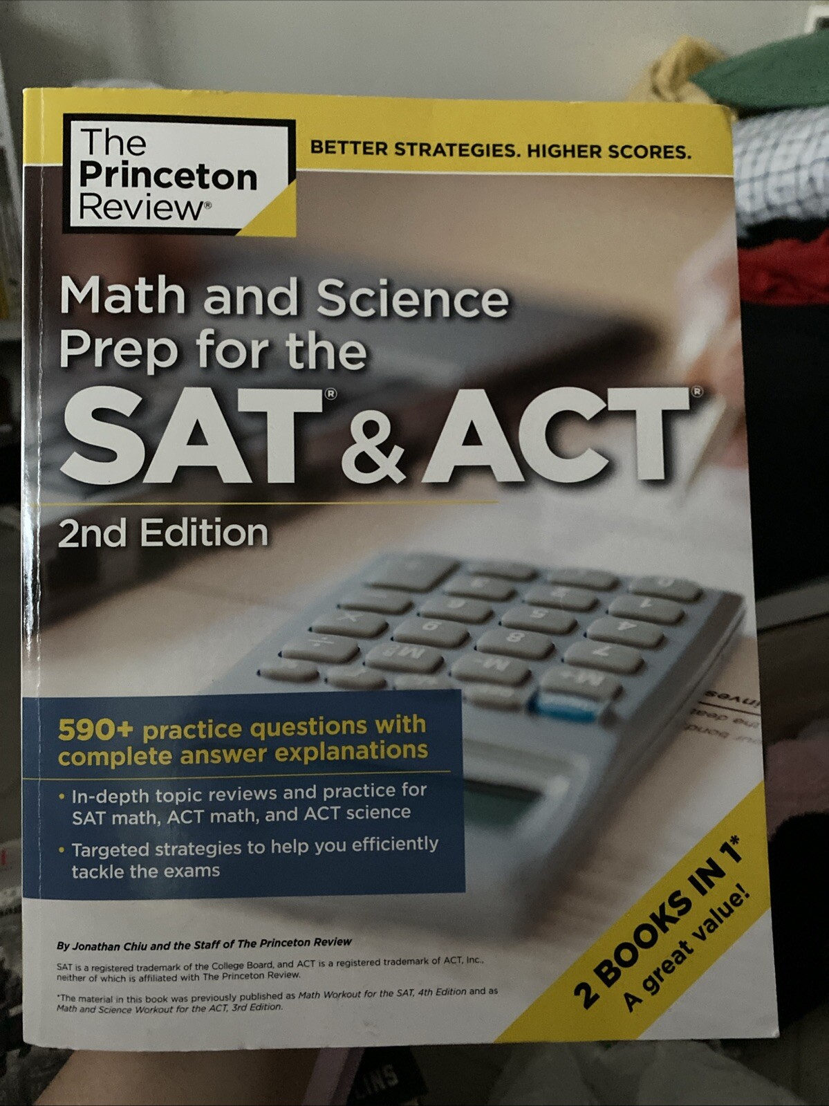 College Test Preparation Ser.: Math and Science Prep for the SAT and ACT, 2nd…