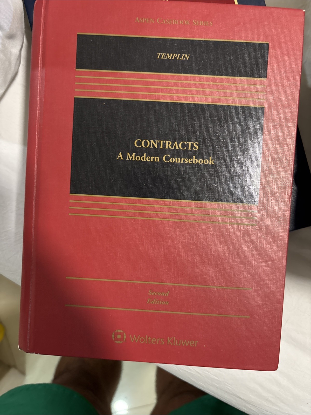 Aspen Casebook Ser.: Contracts : A Modern Coursebook by Ben Templin-2nd Ed. 2019