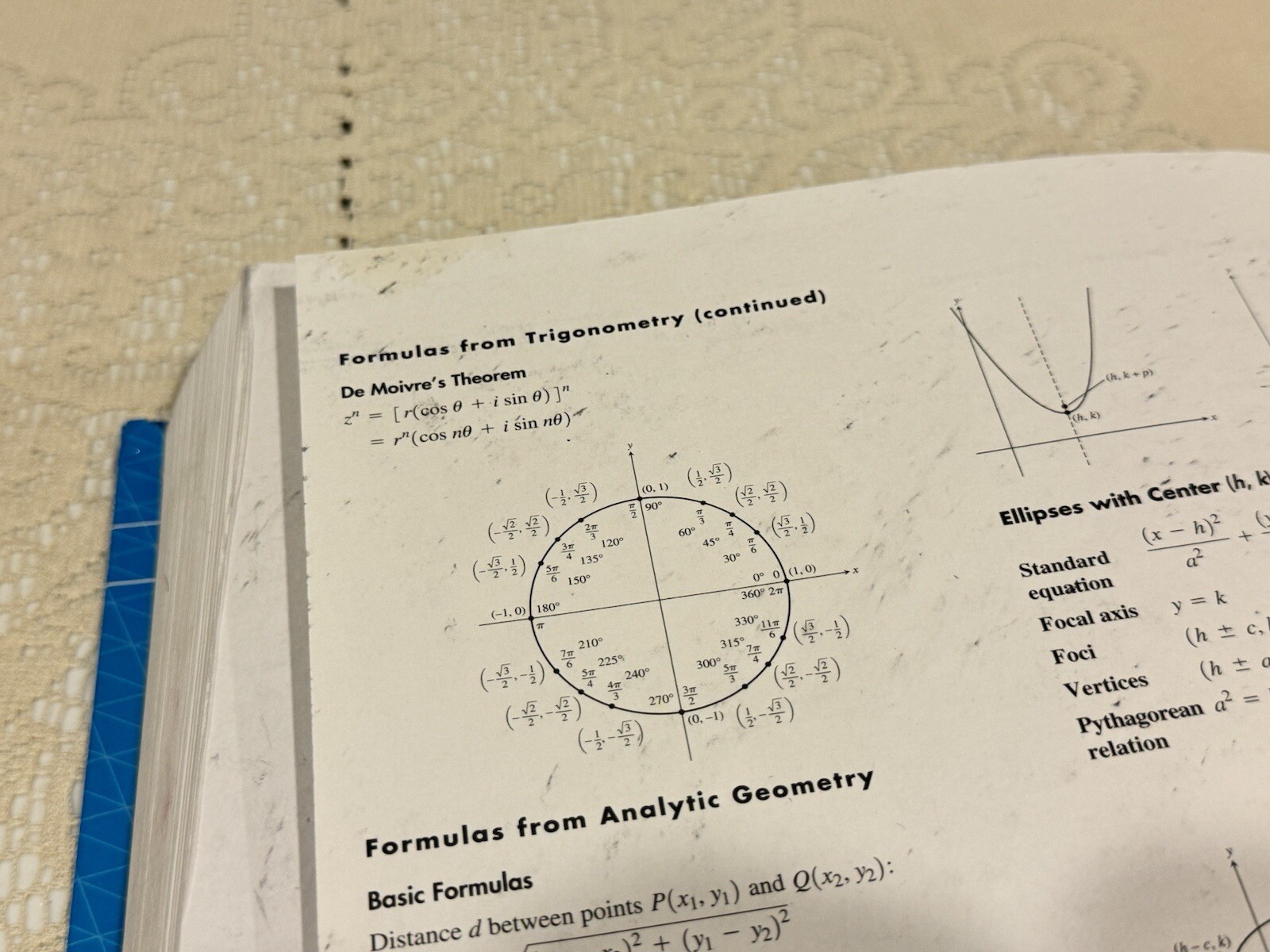 Precalculus : Graphical, Numerical, Algebraic. Ninth Edition, F.D.Demana 2015 HC