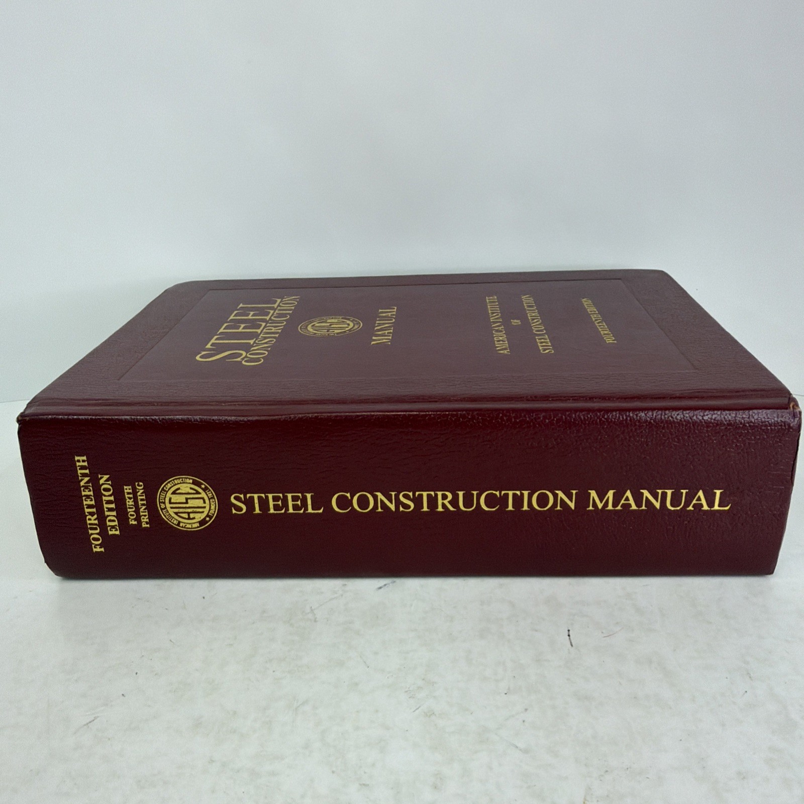 AISC Steel Construction Manual 14th Edition 2015 Hardcover