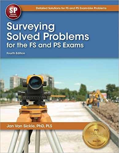 Surveying Solved Problems for the – Paperback, by Van Sickle PLS – Acceptable n