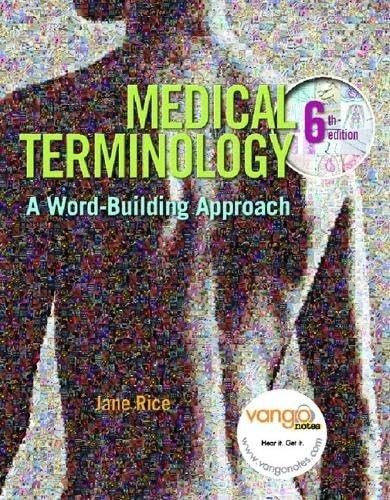 Medical Terminology: A Word-Buildin…, Rice RN CMA, J
