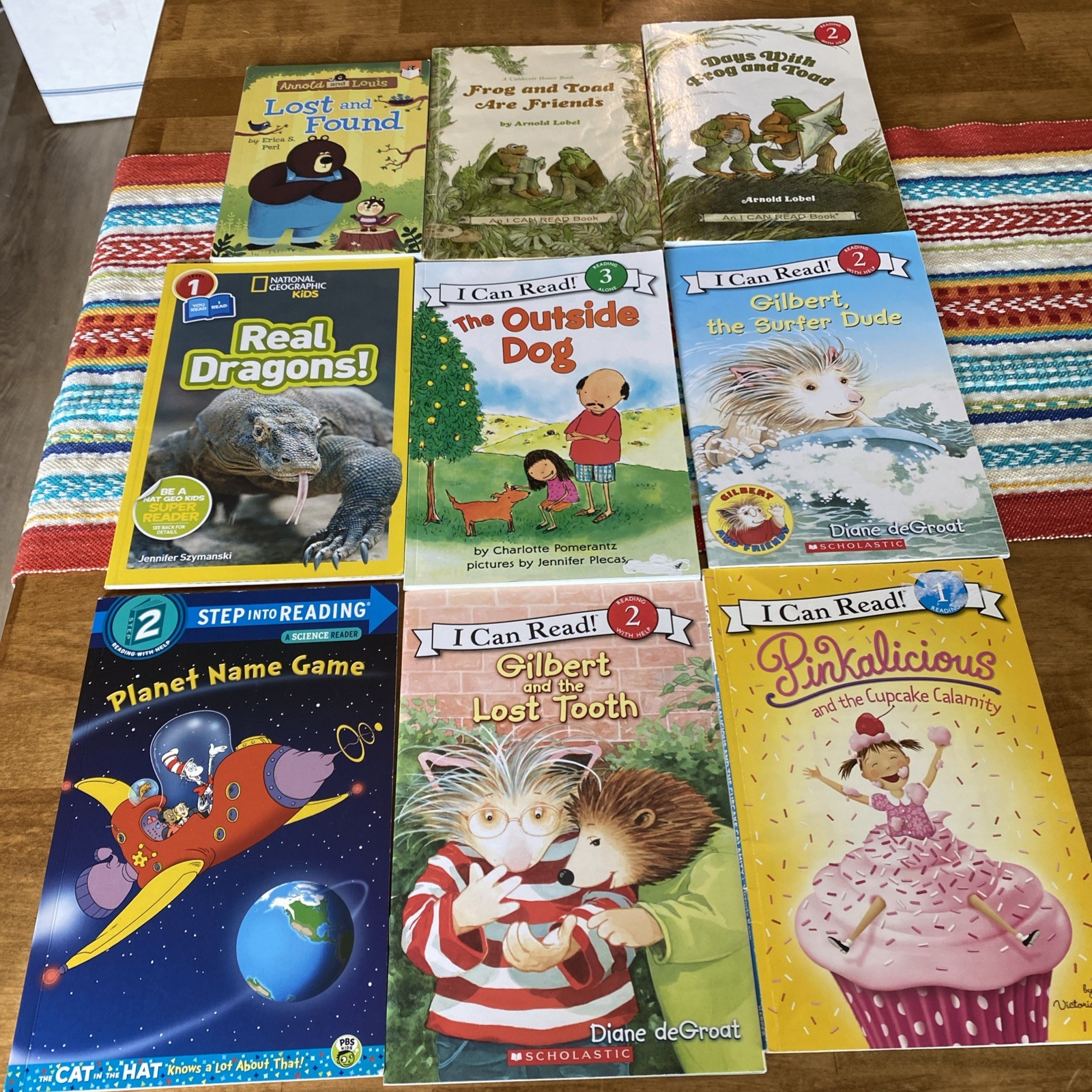 Lot Of 9 Paperback Second Grade Easy Readers RL2