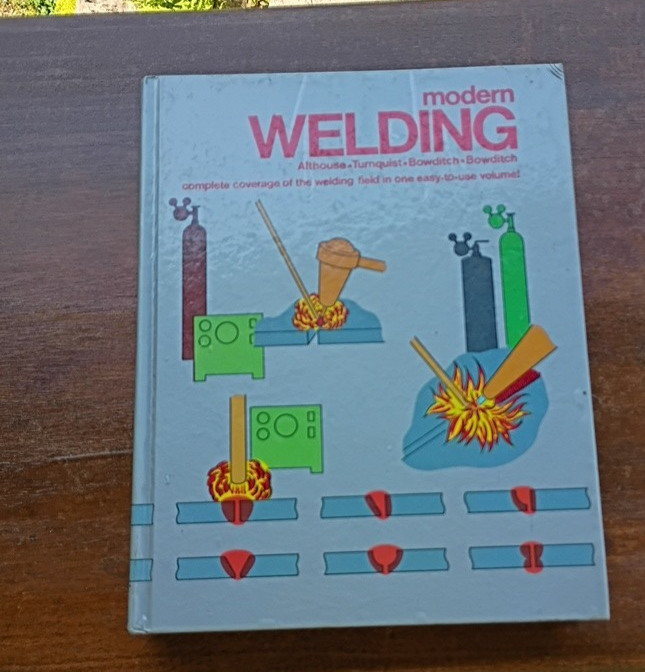 Modern Welding Textbook Hardcover VTG 1984 Althouse Turnquist Bowditch