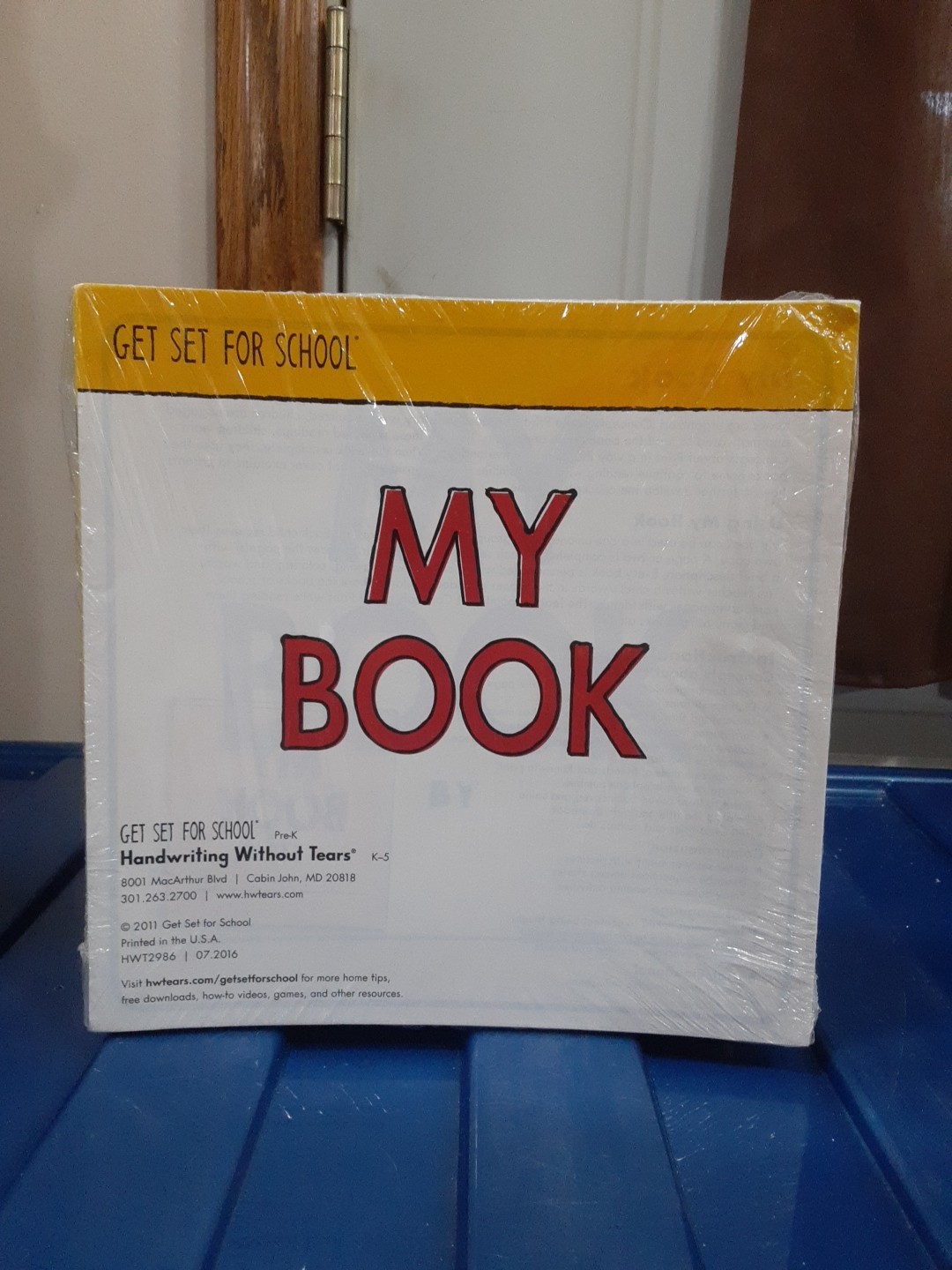 My Book Learning Without Tears, Get Set For School, Set of 10, Brand New, Sealed
