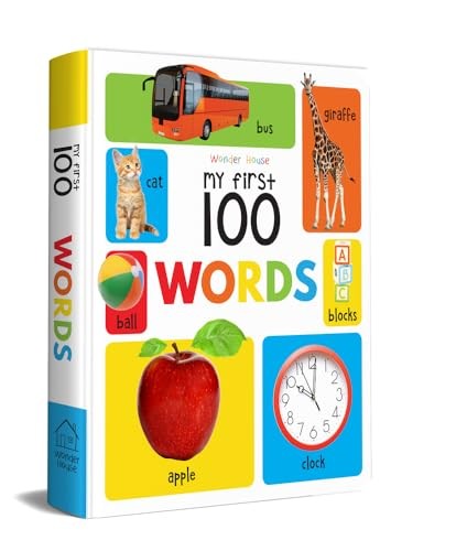 My First 100 Words by Wonder House Books Editorial Hardback Book The Fast Free