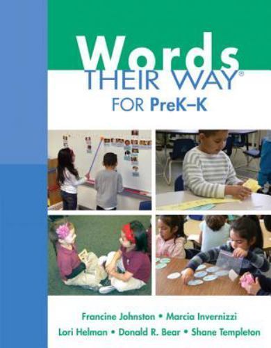 Words Their Way Ser.: Words Their Way for PreK-K by Alison Meadows, Michelle…