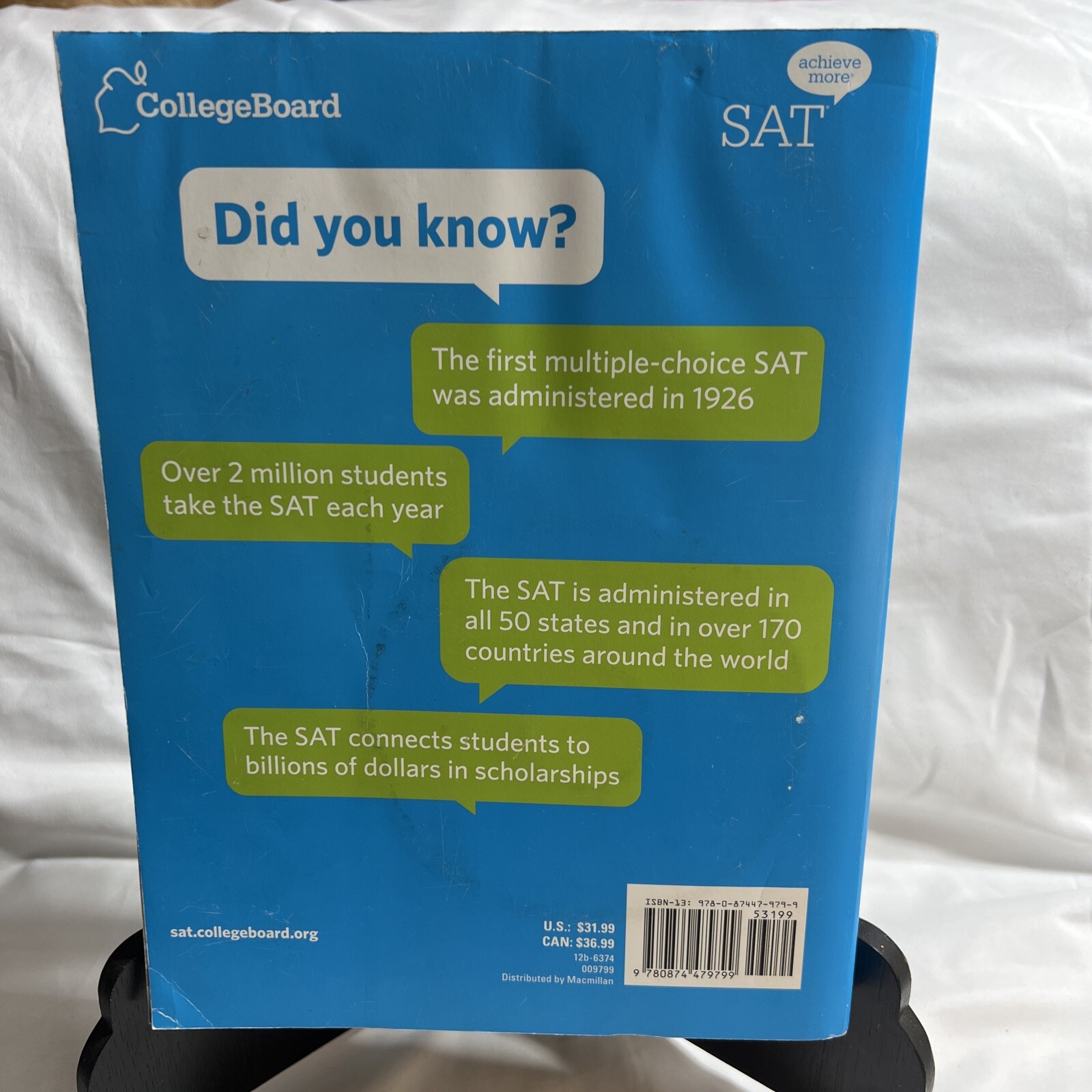 The Official SAT by College Board Staff (2012, Trade Paperback, Study Guide)