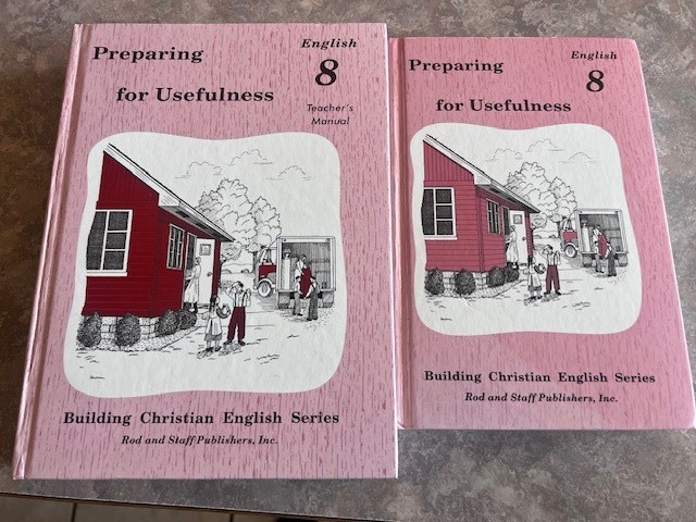 Rod and Staff English 8 – Preparing for Usefulness – set homeschool english