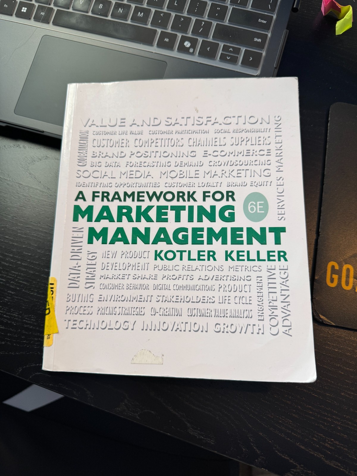 A Framework for Marketing Management 6th Ed. Kotler Keller Like New MBA Textbook