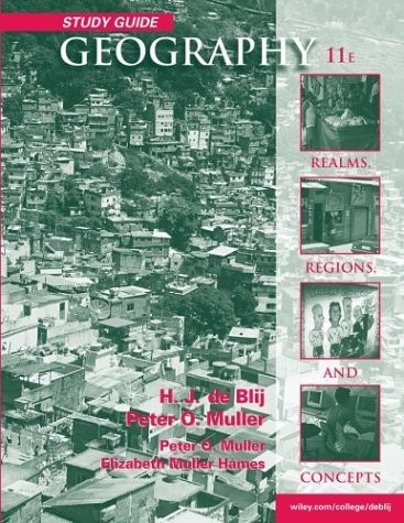 Geography, Study Guide: Realms, Regions and Concepts
