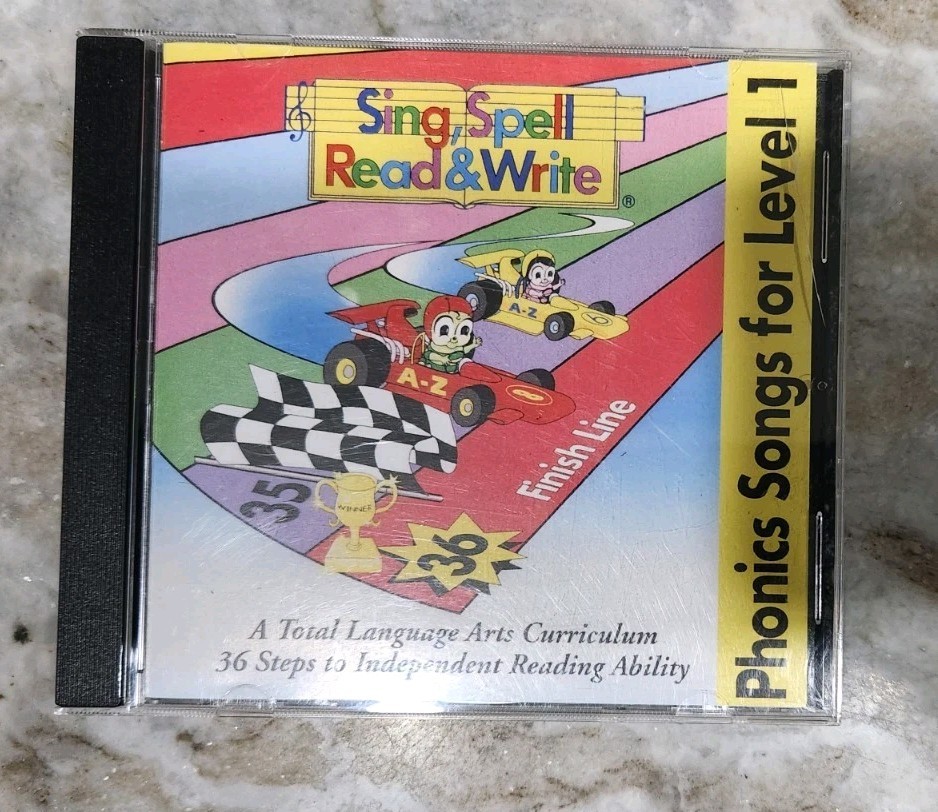 Sing Spell Read & Write, Phonics Songs CD For Level 1 – Total Language Arts