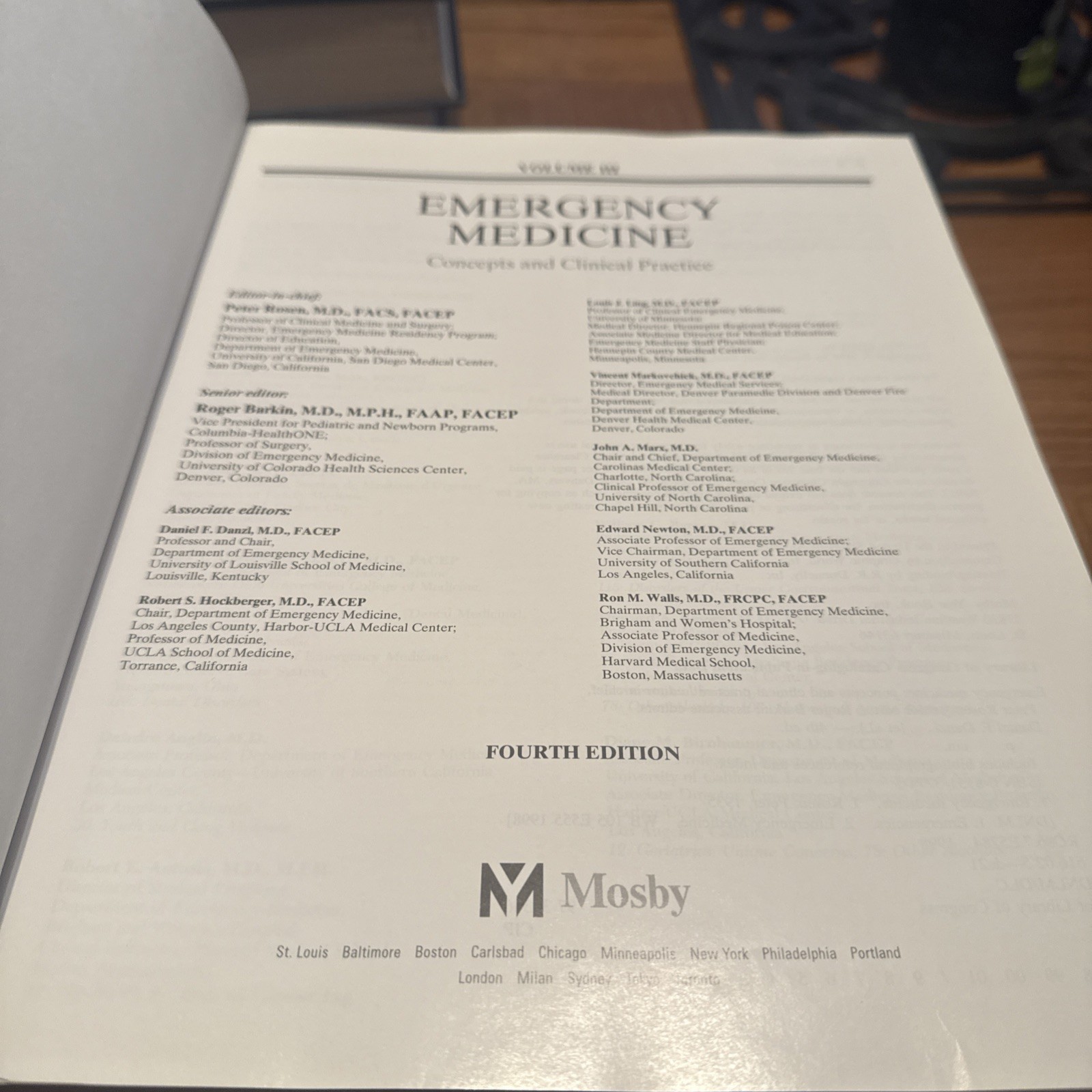 Emergency Medicine Concepts and Clinical Practice Volume 1-3 – 4th Edition ROSEN