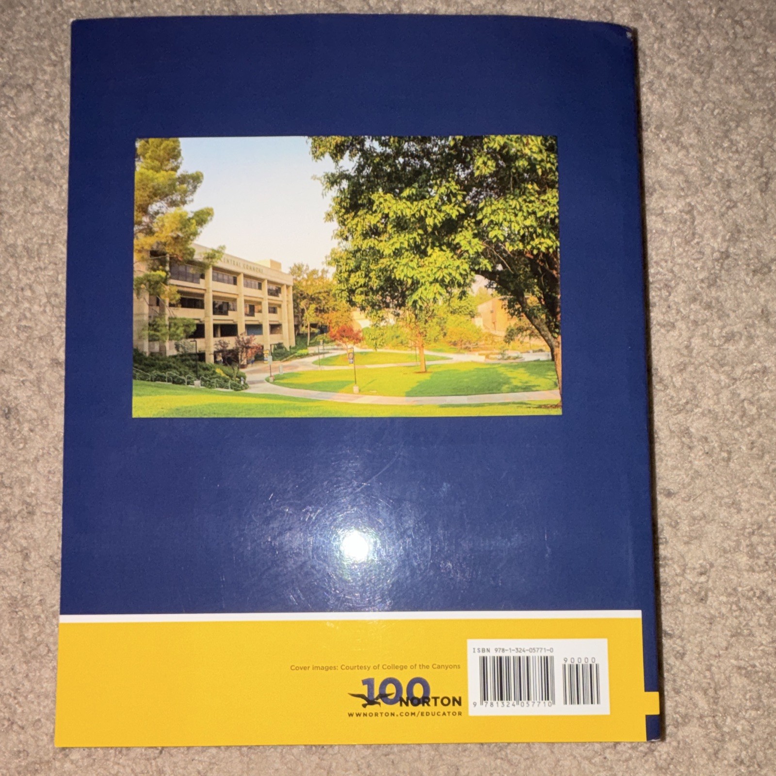 W. W. Norton We the People 14th Custom College of the Canyons PB 2016