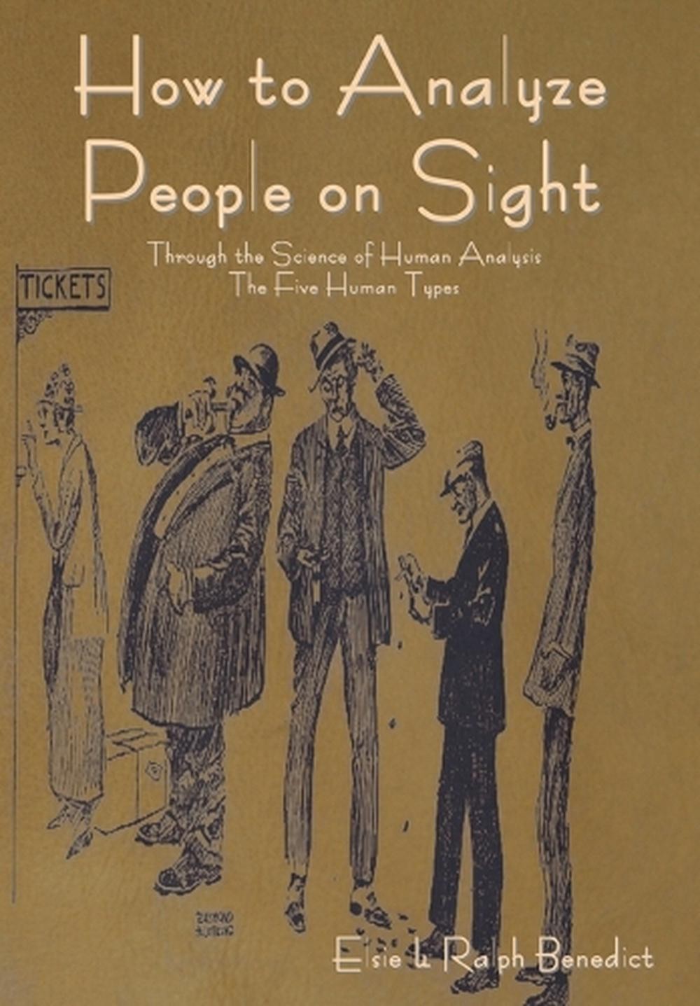 How to Analyze People on Sight by Elsie Lincoln Benedict Hardcover Book