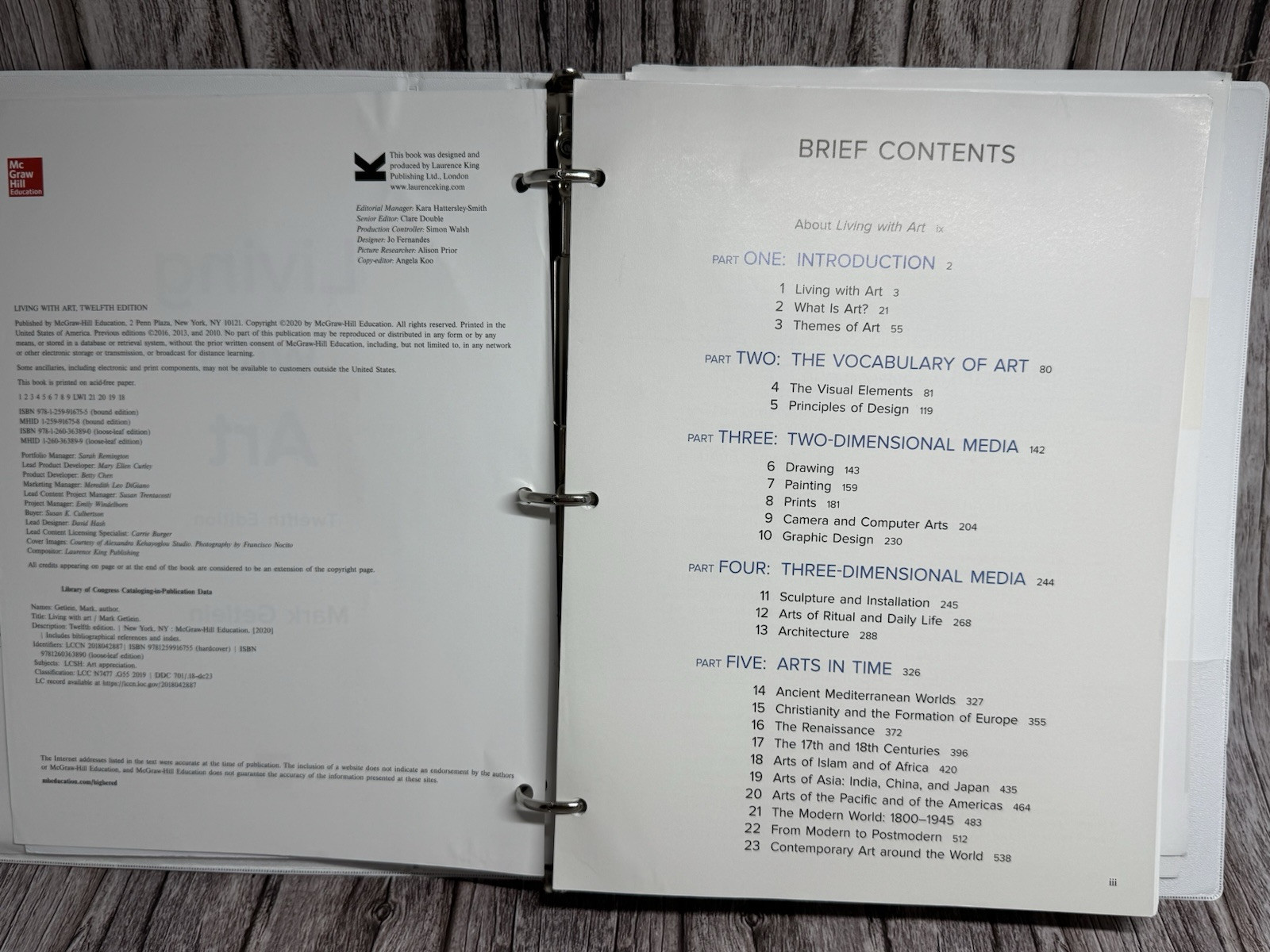 Living with Art – 12th Edition (Loose Leaf – Binder Included)