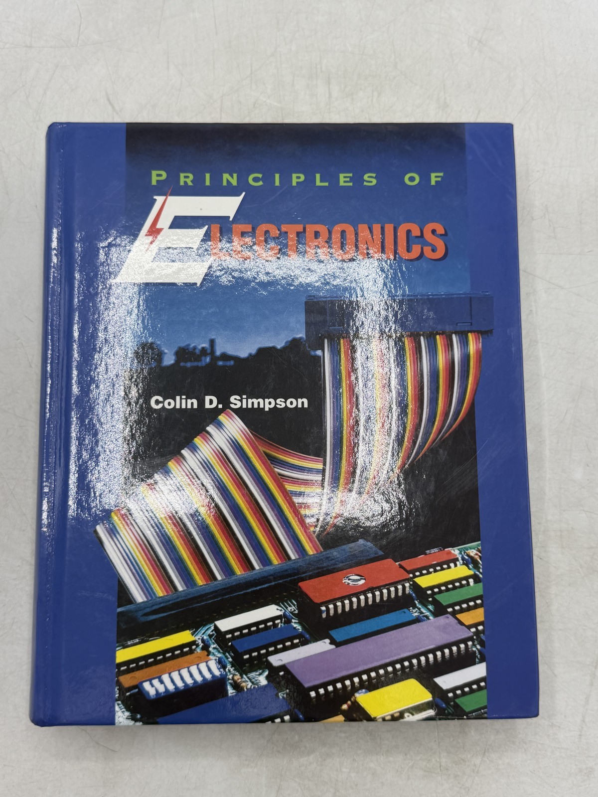 Principles of Electronics by Colin D. Simpson Hardcover Textbook Electricity