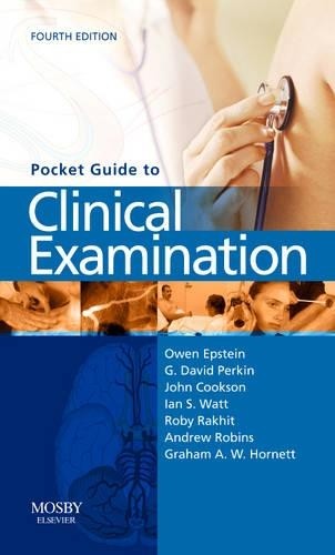 Pocket Guide to Clinical Examination, 4e (P… by Hornett BA MA MB Paperback
