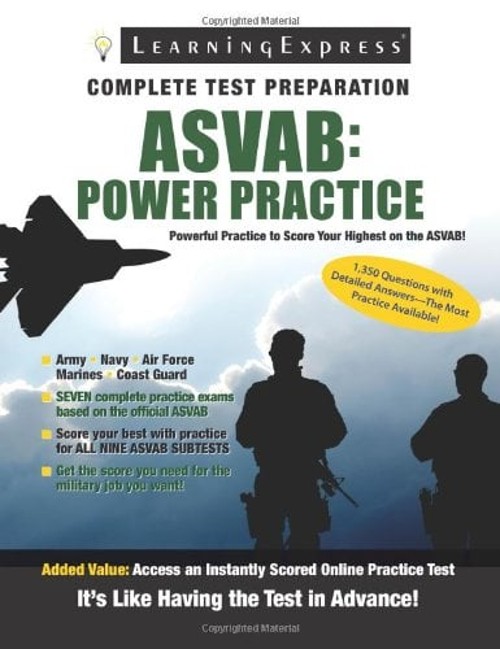 Asvab – Power Practice Paperback LearningExpress Staff