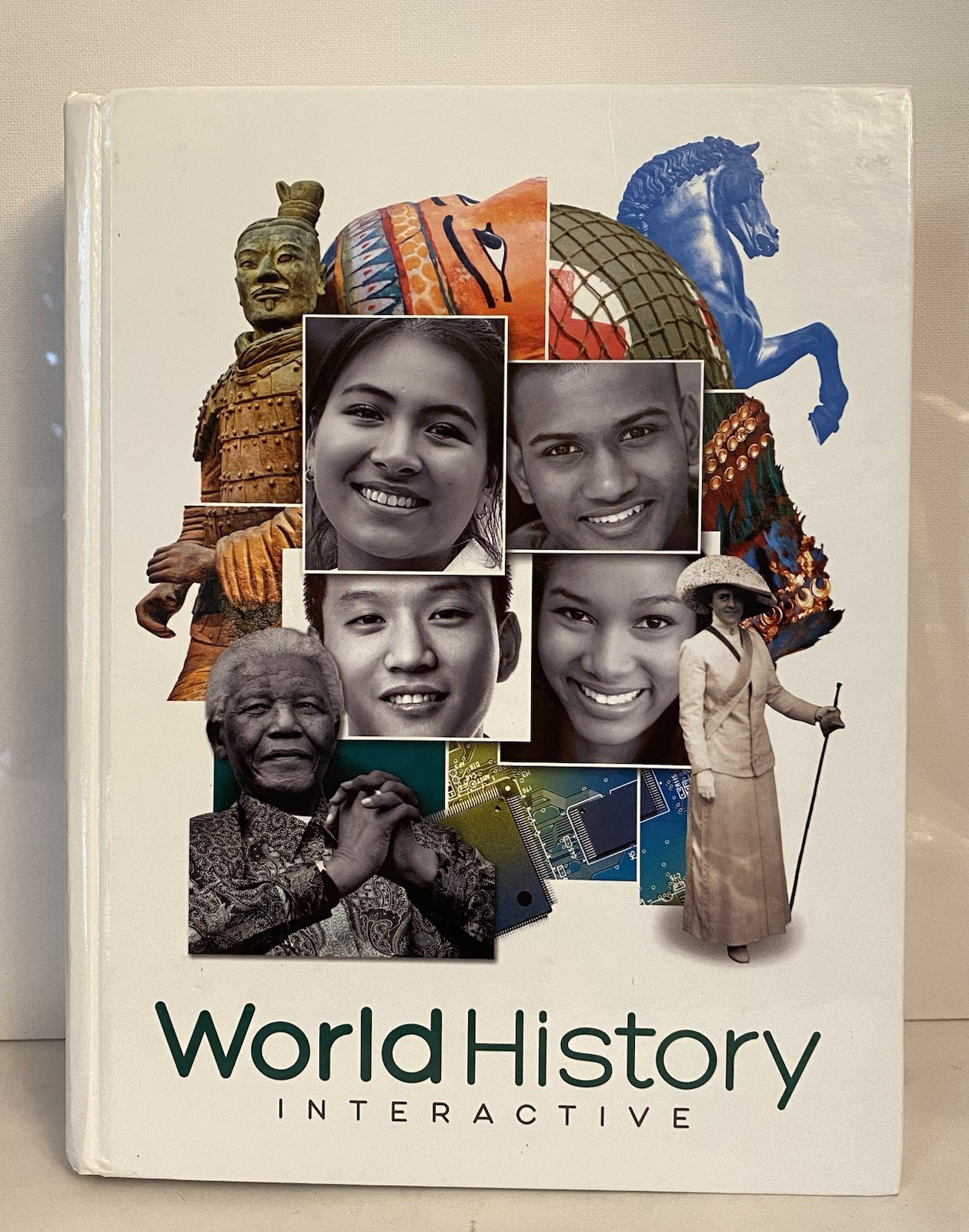 World History Interactive Savvas Hardcover Textbook Like New