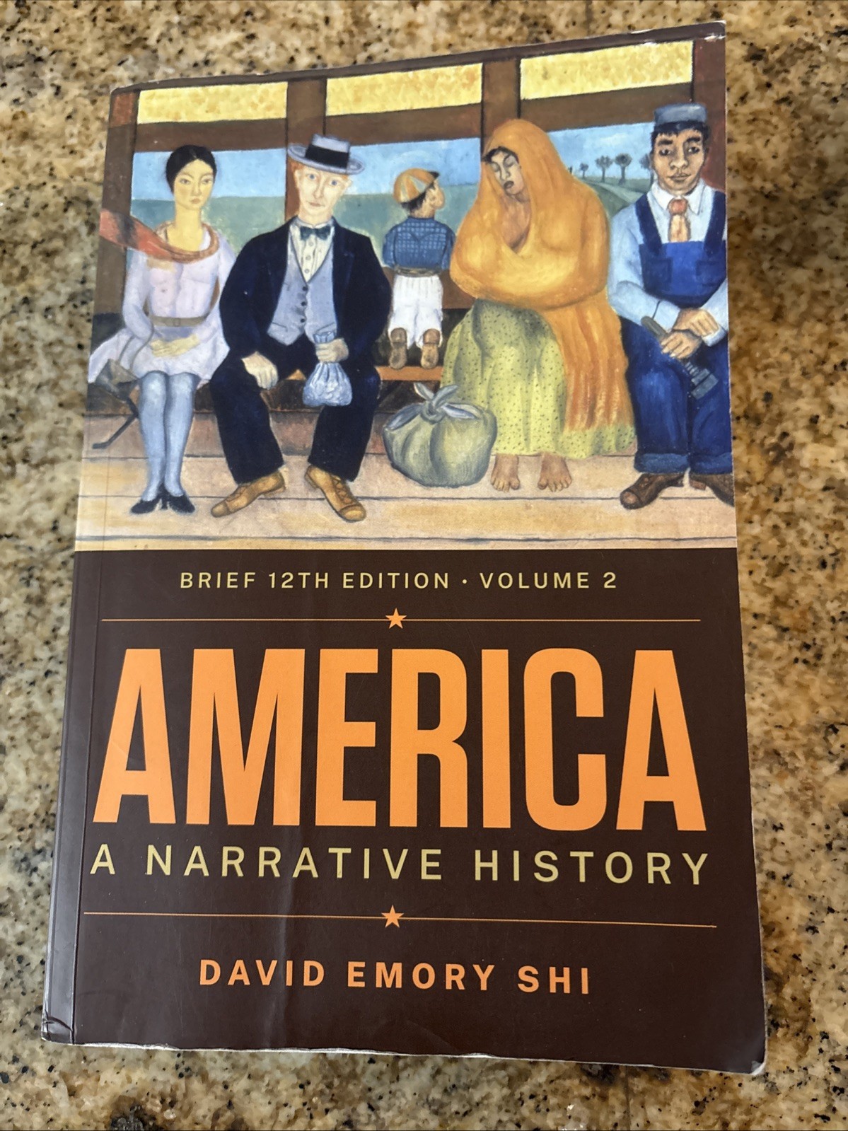 America: A Narrative History (Volume 2) – Paperback By Shi, David E – GOOD