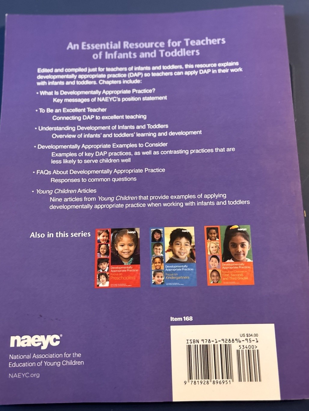 NAEYC Developmentally Appropriate Practice Infants Toddlers Copple Bredekamp PB