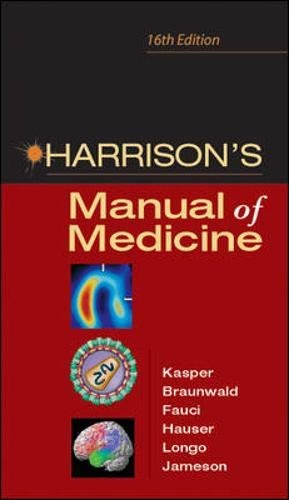 Harrison’s Manual of Medicine: 16th Edition