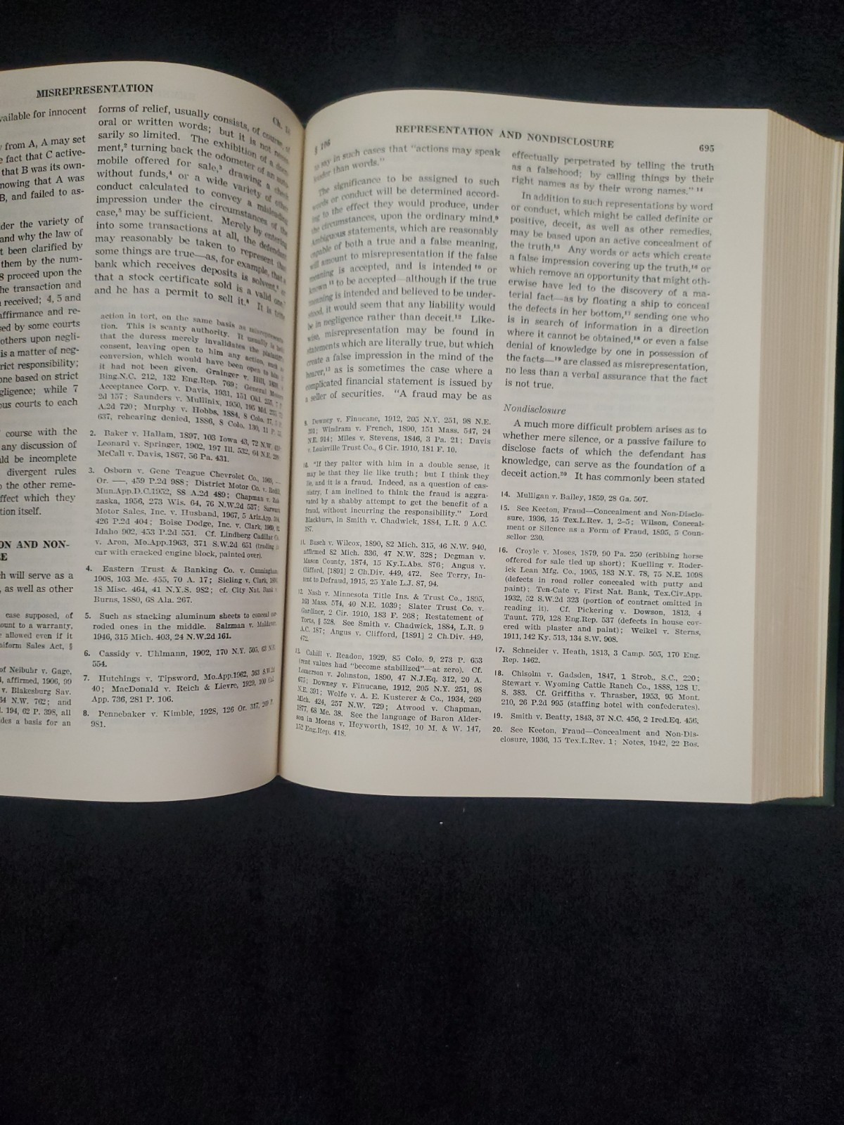LAW OF TORTS by William L Prosser 1971 Hornbook Series 4th Printing Hardcover