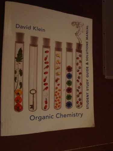 Student Study Guide and Solutions – Paperback, by Klein David R. – Acceptable r