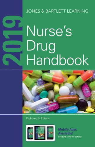 2019 Nurse’s Drug Handbook by Jones &. Bartlett Learning