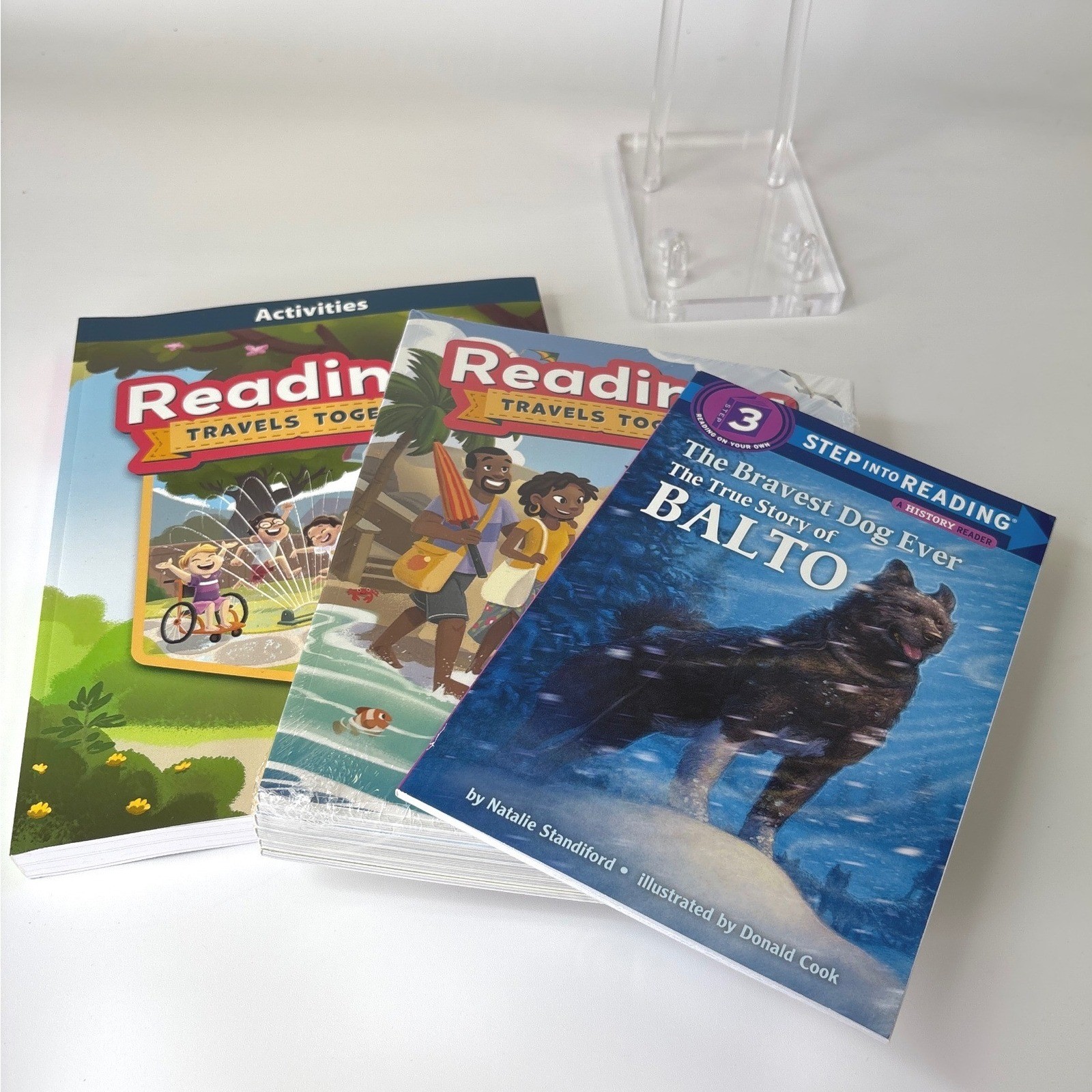BJU Press Reading 1 Travels Together 5th Ed Activities & Readers Balto Book Lot