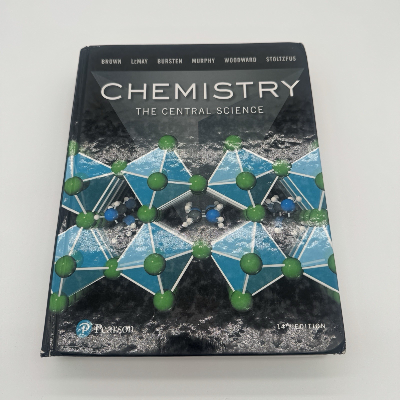 Chemistry The Central Science 14th Ed Brown LeMay Pearson Hardcover Textbook