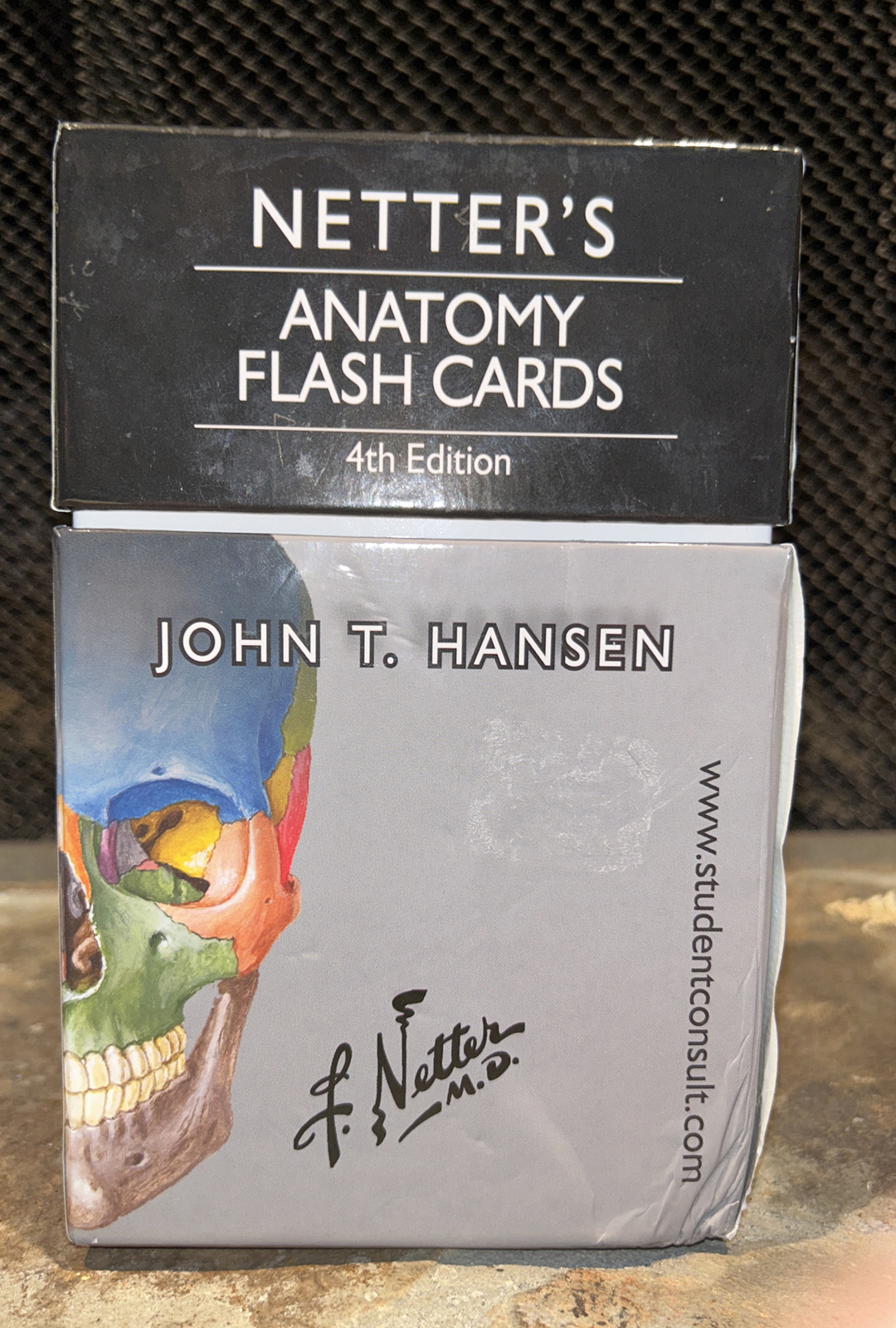 Netter’s Human Anatomy Flash Cards 4th Edition John T. Hansen Student Study Aid