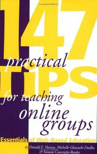 147 Practical Tips for Teaching Onlin- 189185934X, Hanna, perfect paperback, new