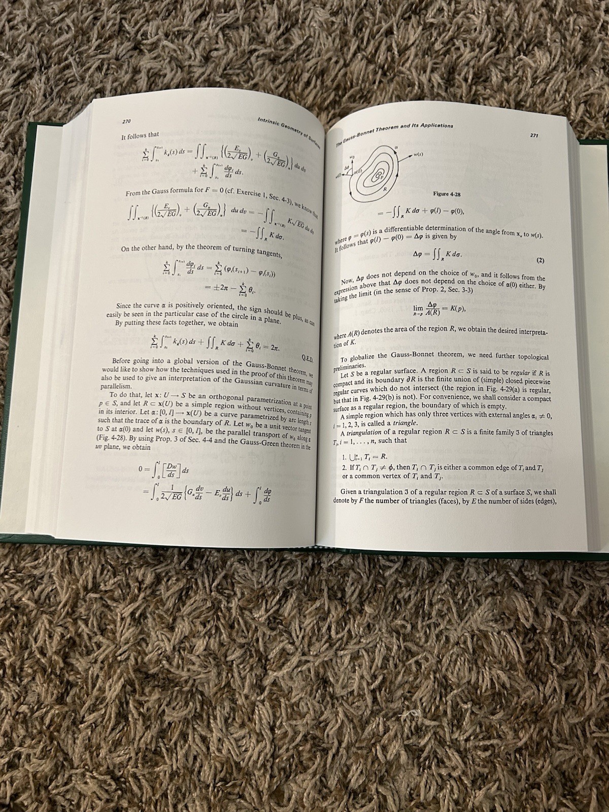 Differential Geometry of Curves and Surfaces by Manfredo P. DoCarmo (Hard cover)